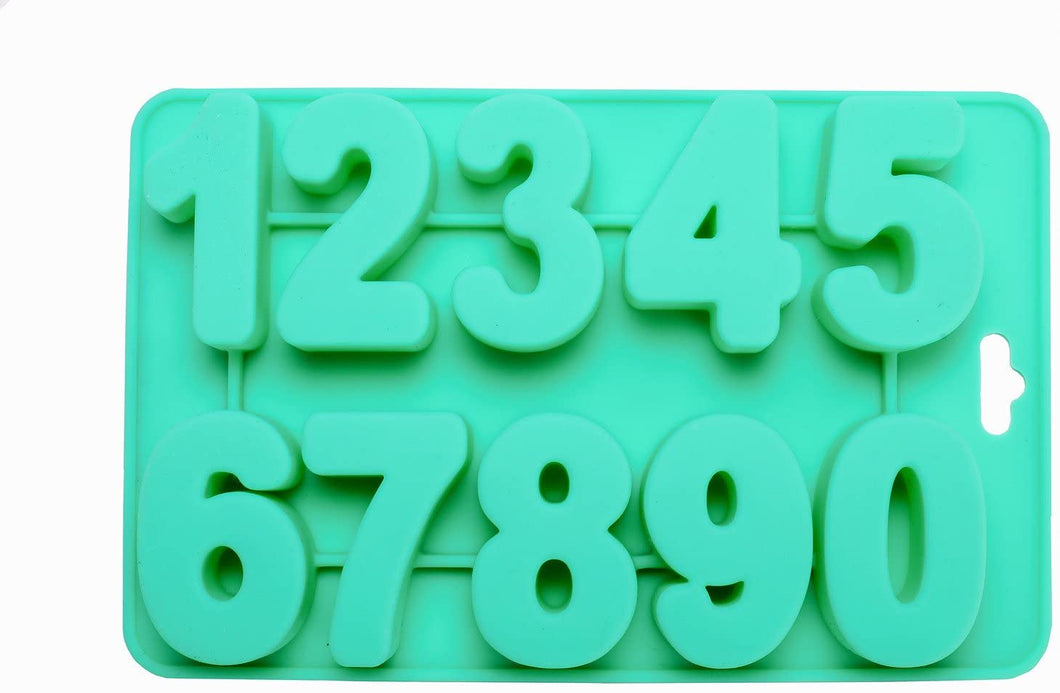 Silicone Number Tray
