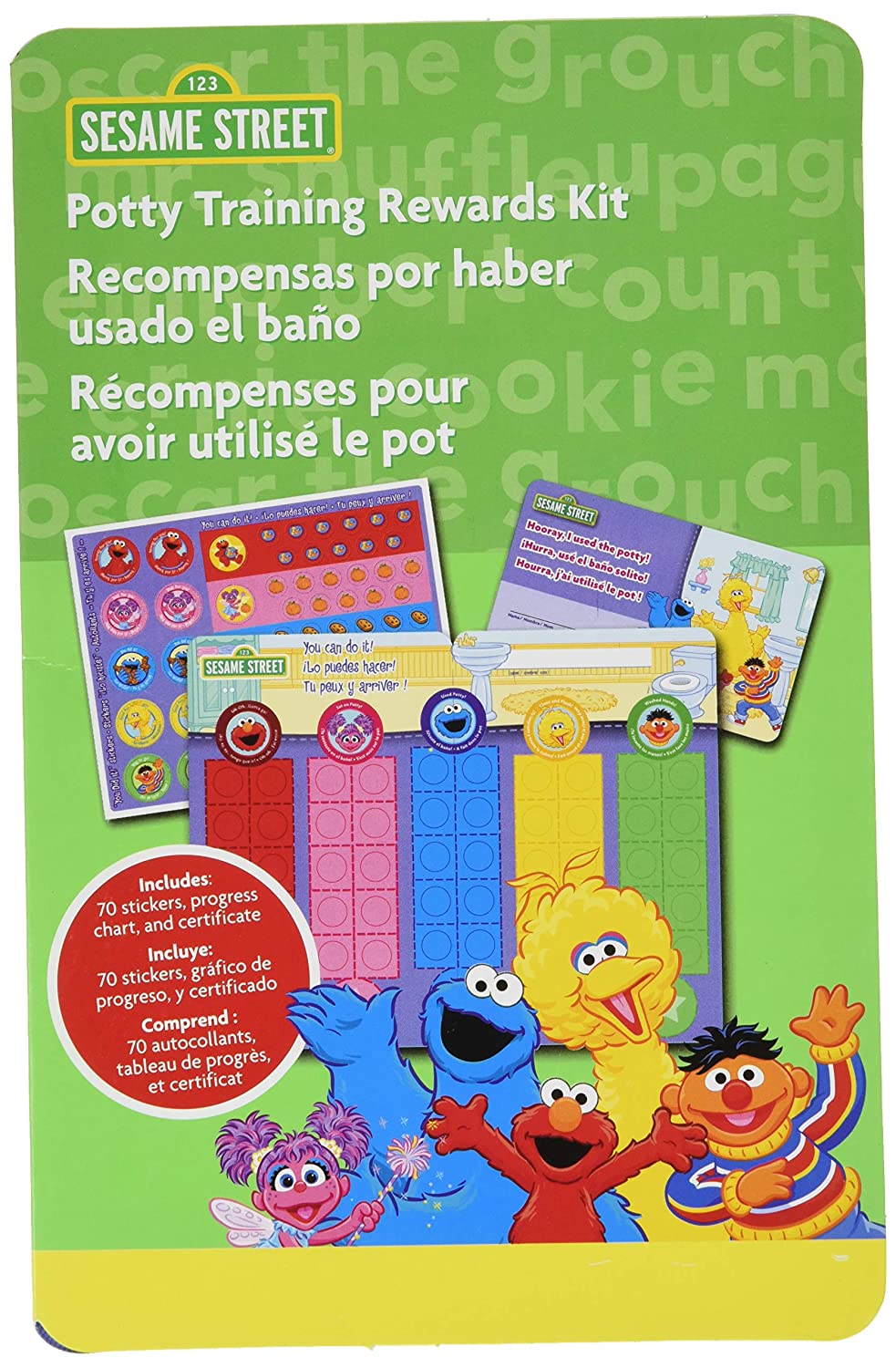 Sesame Street Potty Training Rewards Kit