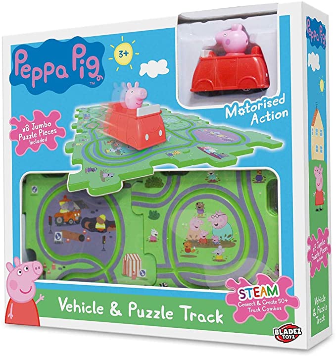 Peppa Pig Vehicle & Puzzle Track
