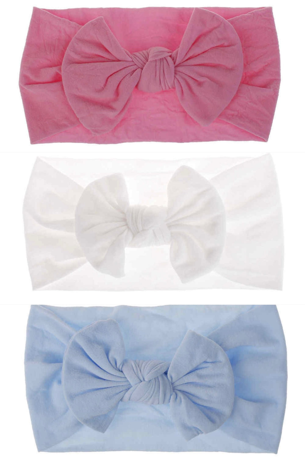 Bow Hairbands - Pack of 3